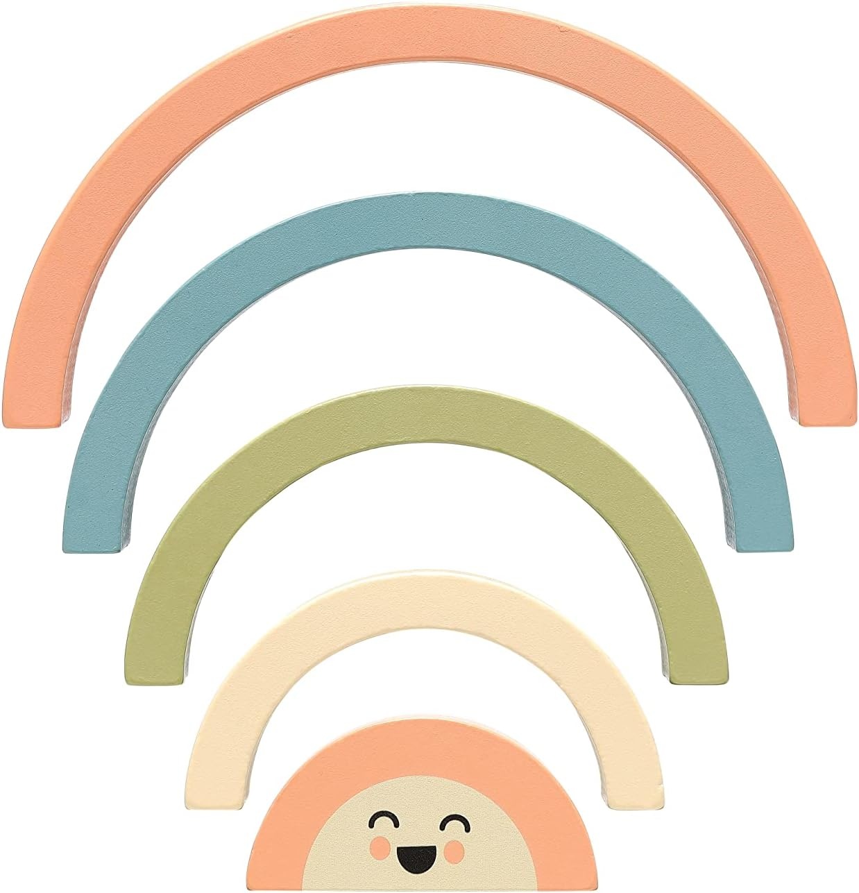 Pear Head Pear Head Stacking Rainbow Wooden Toy