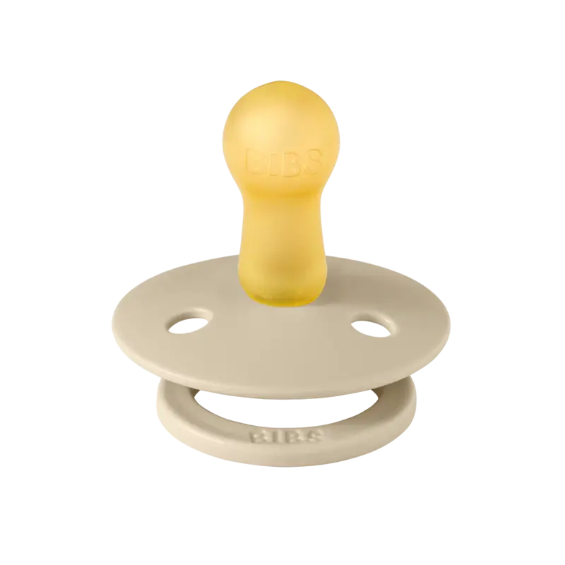 Bibs BIBS Pacifier OG Latex COLOUR 2pk Dark Oak/Vanilla