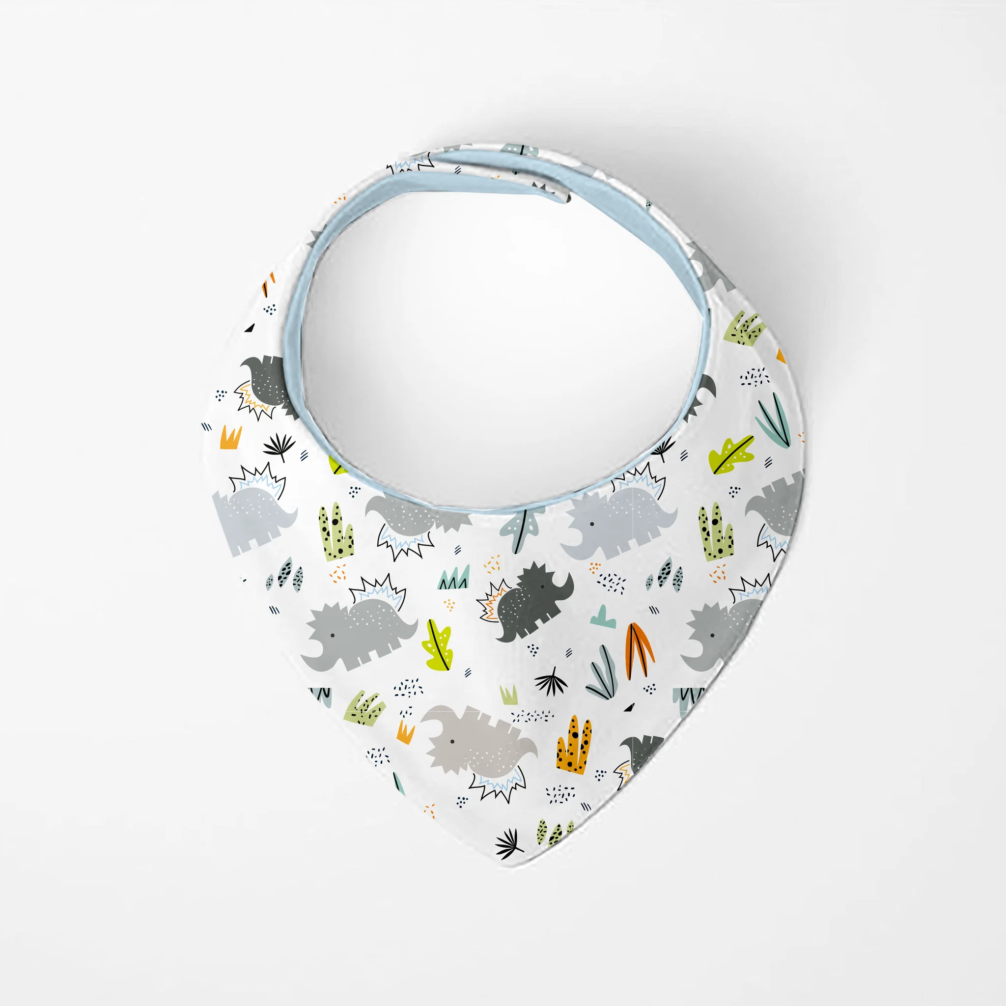 Kushies Kushies Dribble Bib Bandana Dino 2pk 6m+