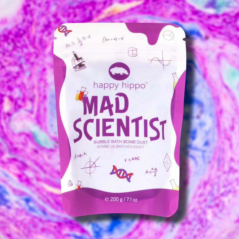 Happy Hippo Bath Happy Hippo Mad Scientist Bubble Bomb Dust
