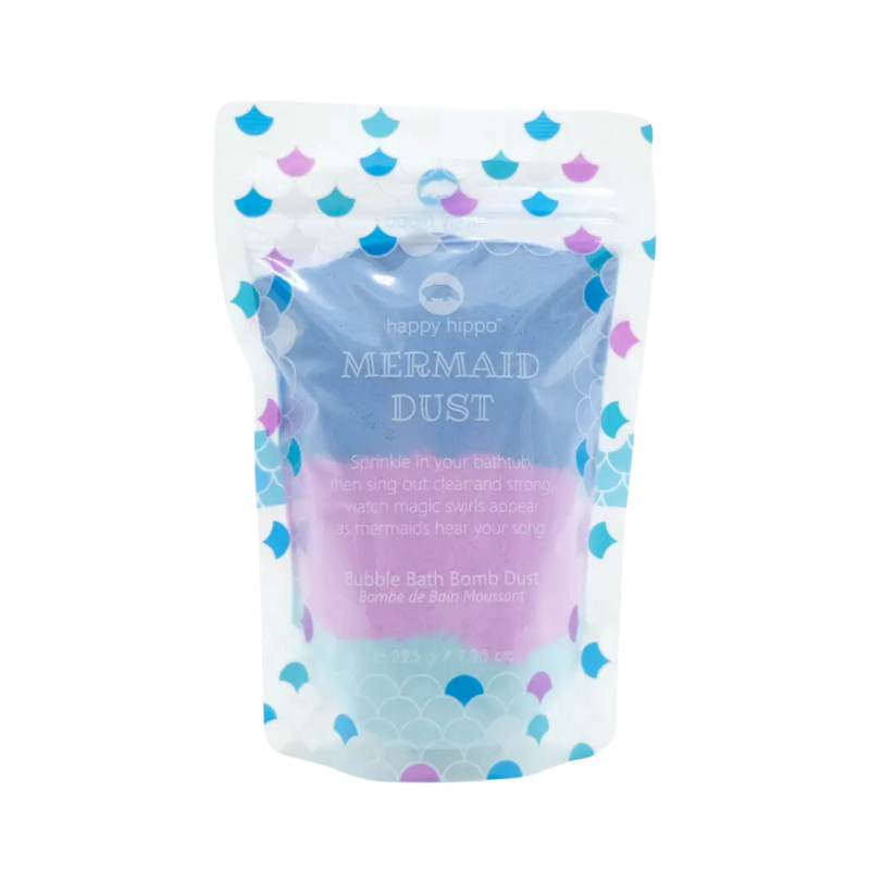 Happy Hippo Bath Happy Hippo Mermaid Dust Bubble Bomb Dust