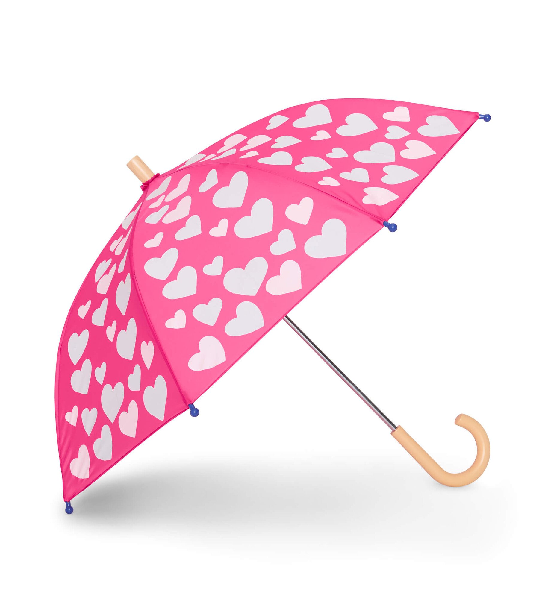 Hatley Hatley Colour Changing Umbrella White Hearts