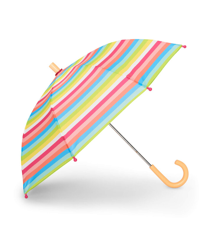 Hatley Hatley Umbrella Summer Rainbow Stripes