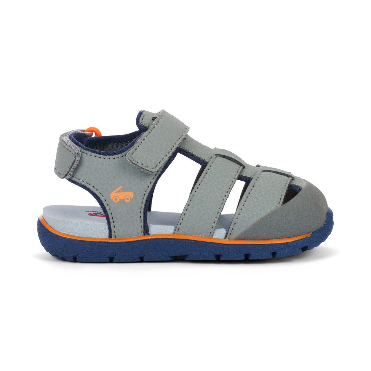 See Kai Run See Kai Run Wilder Sandal Grey/Navy