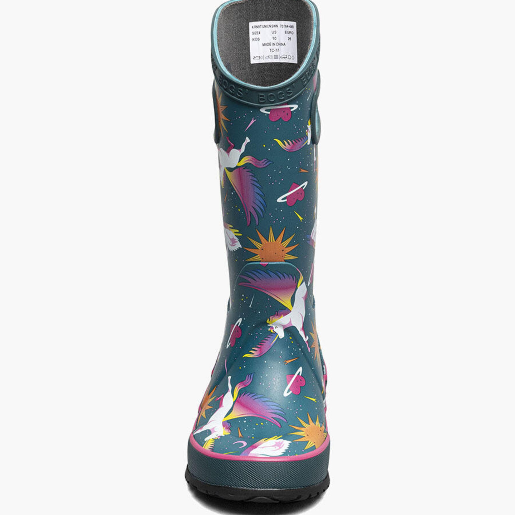 Bogs Bogs Rainboot Unicorn Swan Teal Multi