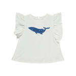 Vignette Vignette Sutton Tshirt Whale White