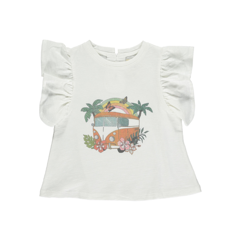 Vignette Vignette Sutton Tshirt VW Bus White