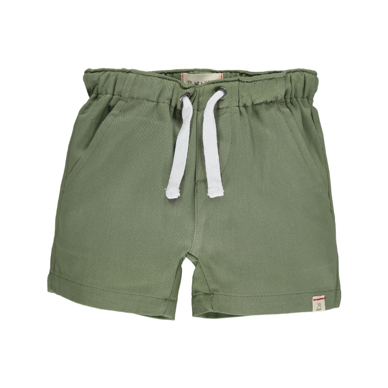 Me & Henry Me & Henry Hugo Twill Shorts Khaki Green