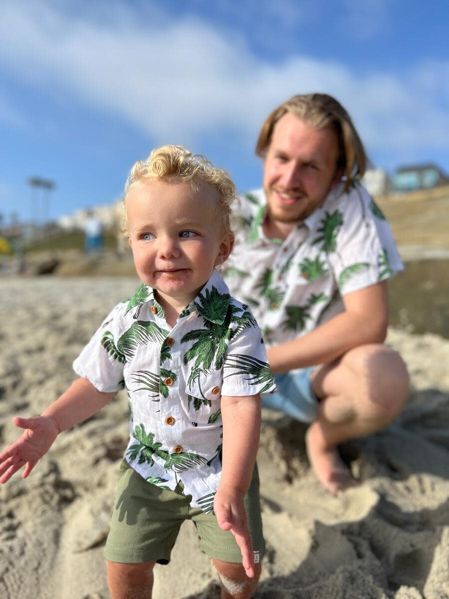 Me & Henry Me & Henry Hugo Twill Shorts Khaki Green