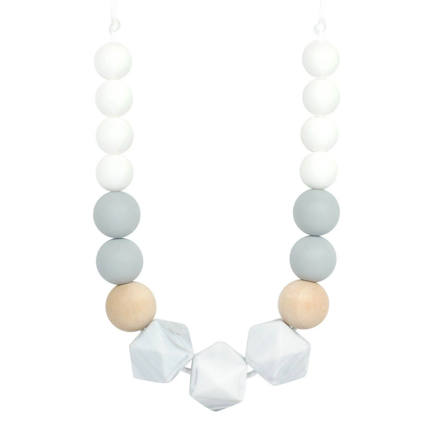 Glitter & Spice Glitter & Spice Teething Necklace Wren