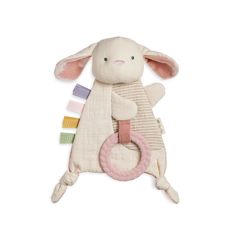 Itzy Ritzy Itzy Ritzy Bitzy Crinkle Sensory/Teether Bunny