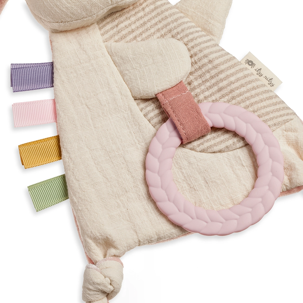 Itzy Ritzy Itzy Ritzy Bitzy Crinkle Sensory/Teether Bunny