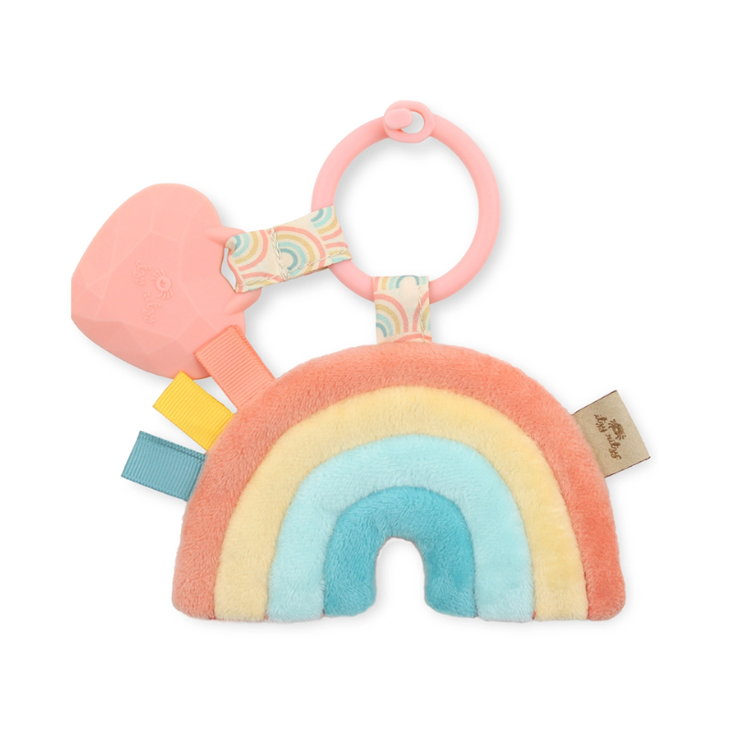 Itzy Ritzy Itzy Ritzy Pal Plush Teether Rainbow 0M+