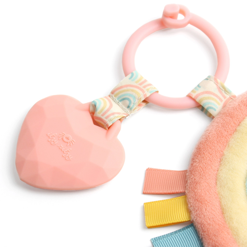 Itzy Ritzy Itzy Ritzy Pal Plush Teether Rainbow 0M+