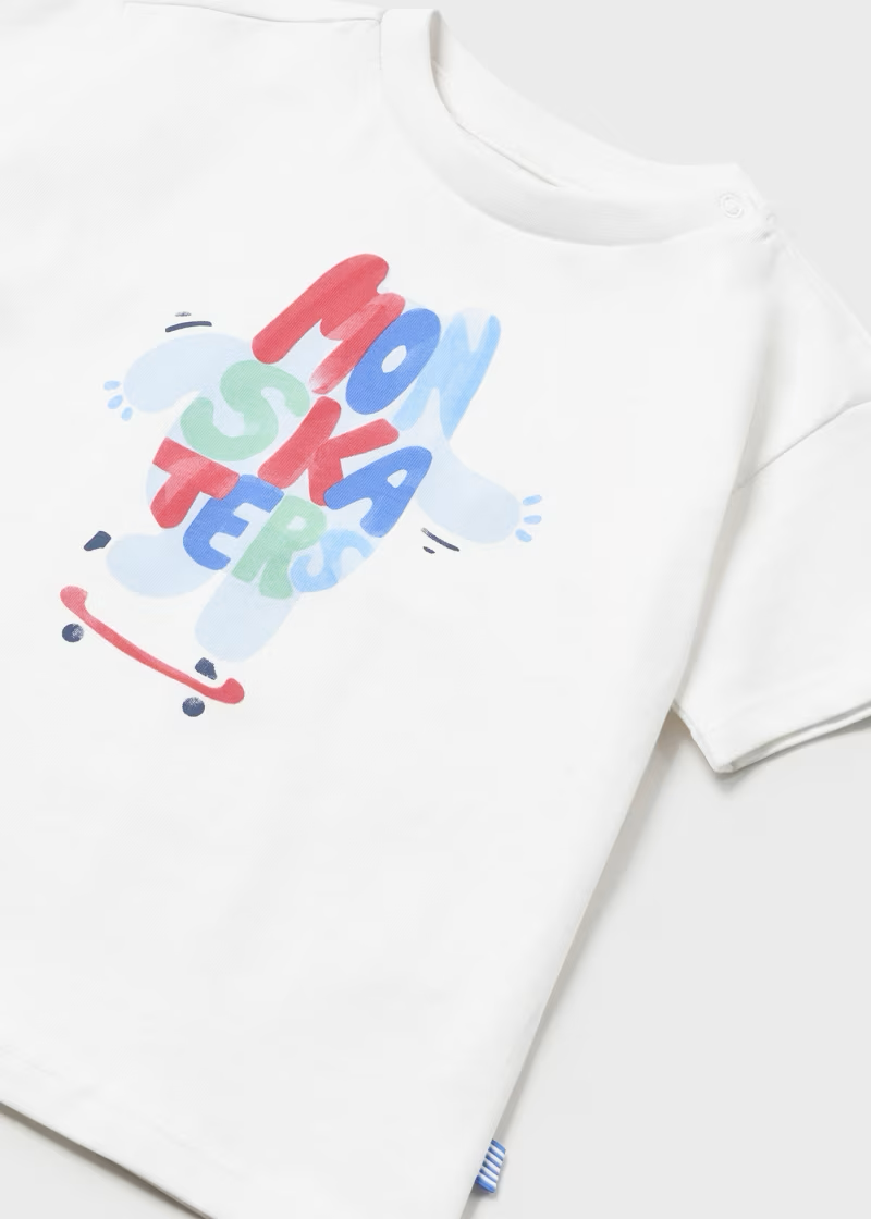 Mayoral Mayoral Tshirt Skateboard White