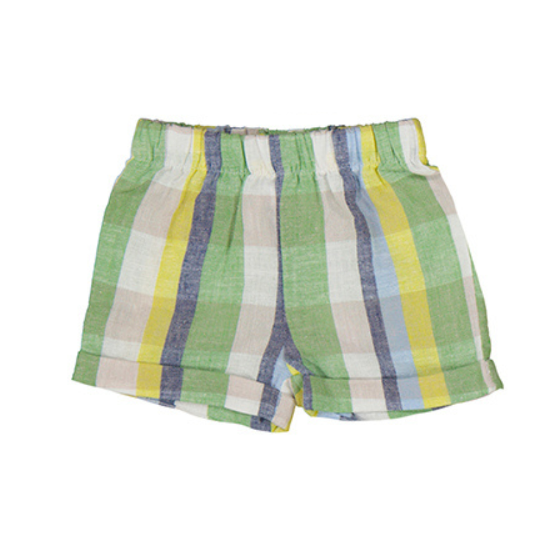 Mayoral Mayoral Shorts Striped Cerulean