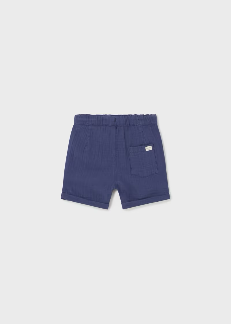 Mayoral Mayoral Wide Leg Cotton Shorts Ink
