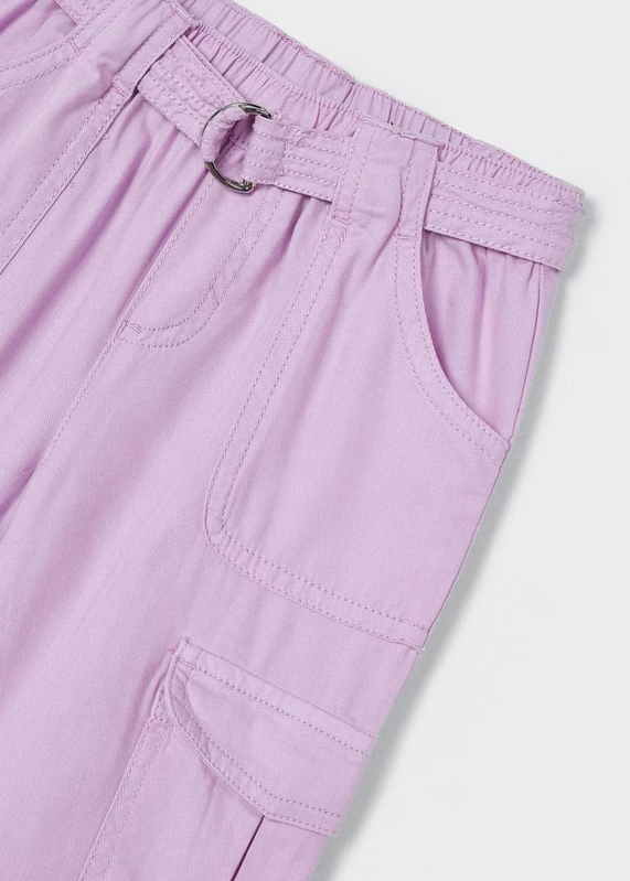 Mayoral Mayoral Pants Cargo Jogger Mauve