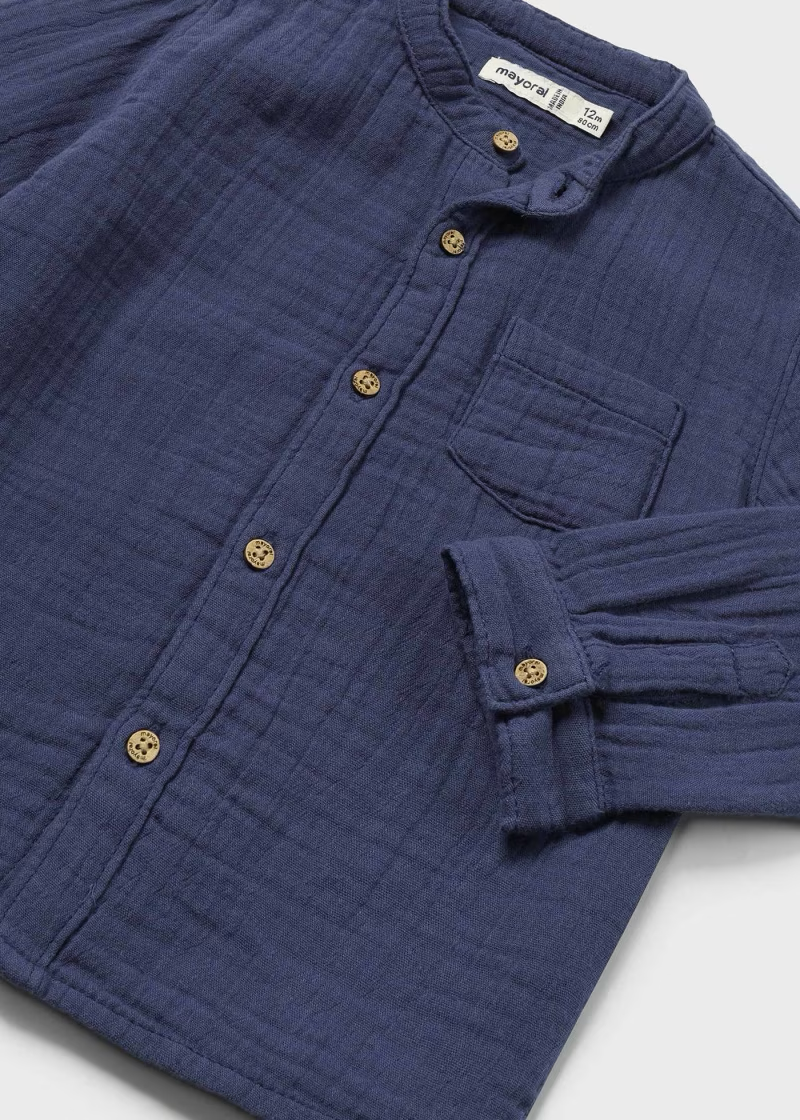 Mayoral Mayoral Button-Up Shirt Ink Blue