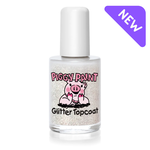 Piggy Paint Paint Polish Glitter Topcoat 0.5 fl/oz