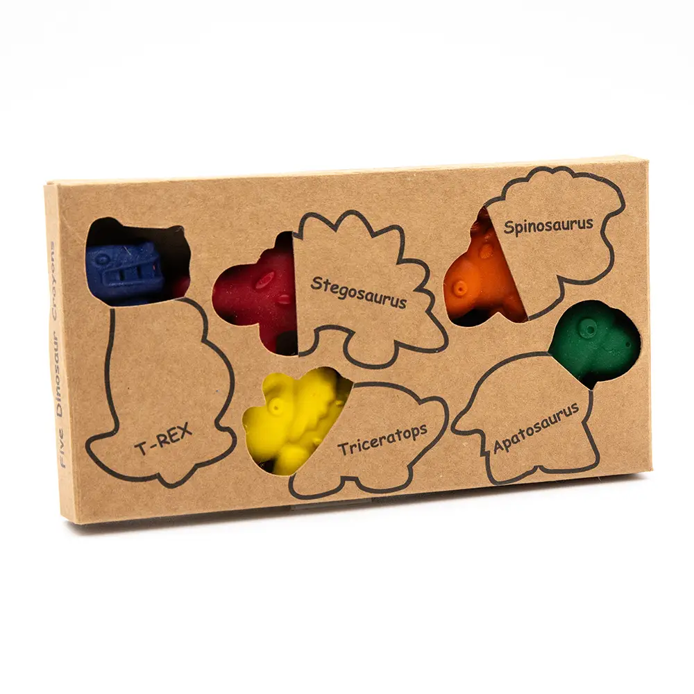 Crazy Crayons Crazy Crayons Set Solid Cute Dinosaur