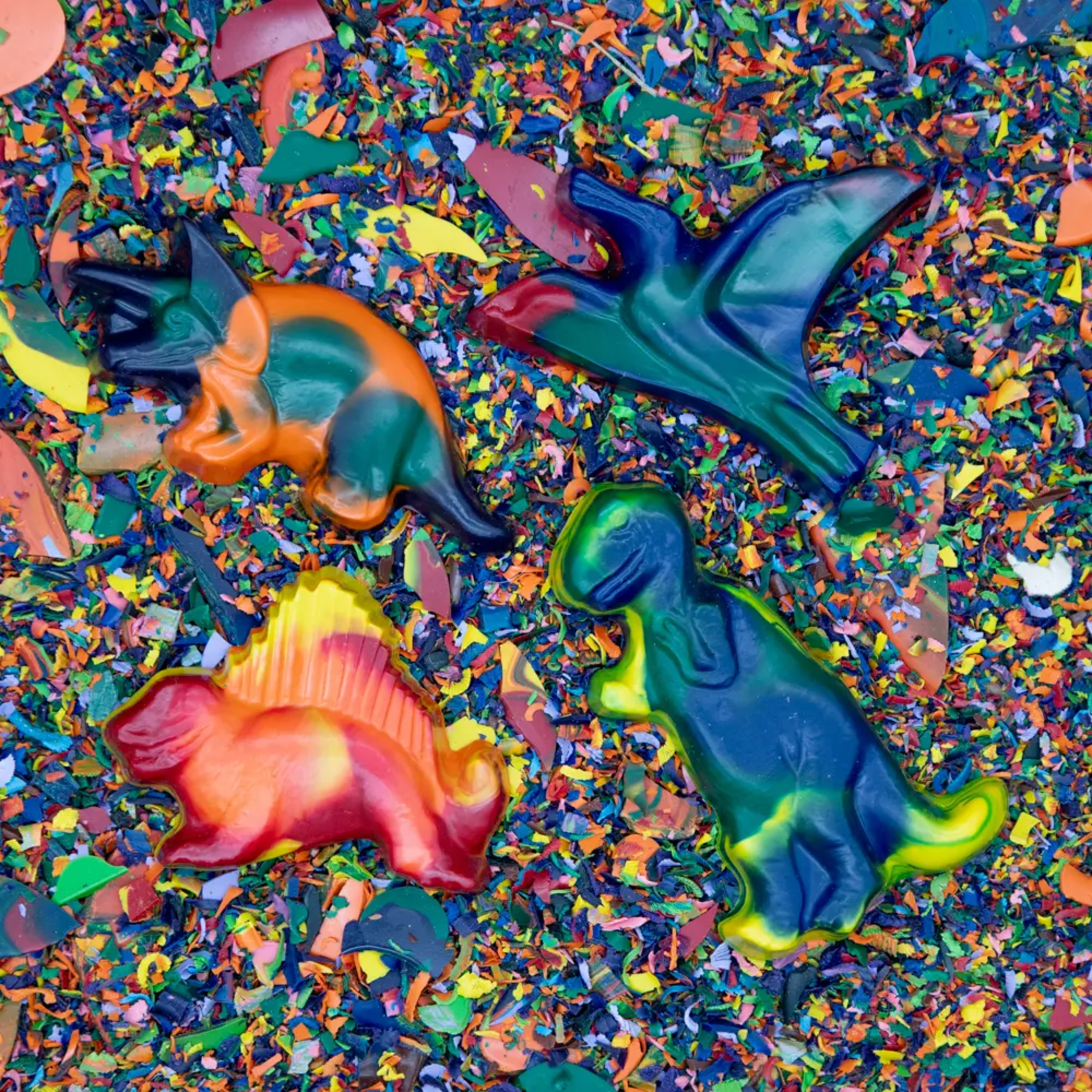 Crazy Crayons Crazy Crayons Set Tri-Colour Realistic Dino