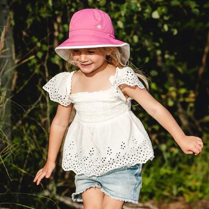CaliKids Calikids Sun Hat Rose Violet