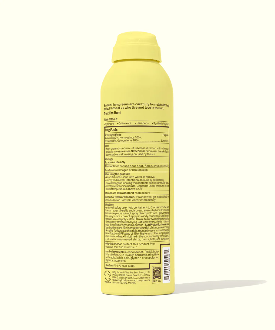 Sun Bum Sun Bum Kids Sunscreen Spray Original SPF 50 6oz