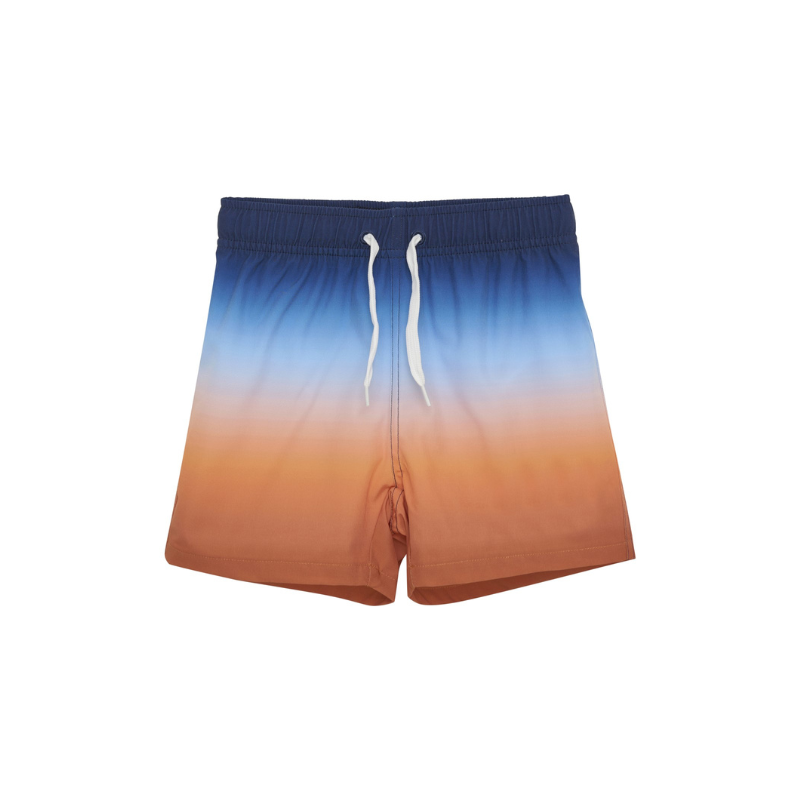 Color Kids Color Kids Swim Shorts Orange/Blue Ombre