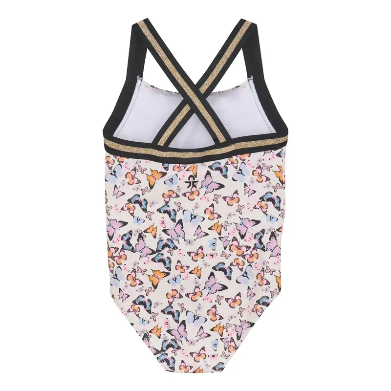 Color Kids Color Kids Swimsuit AOP Butterflies White