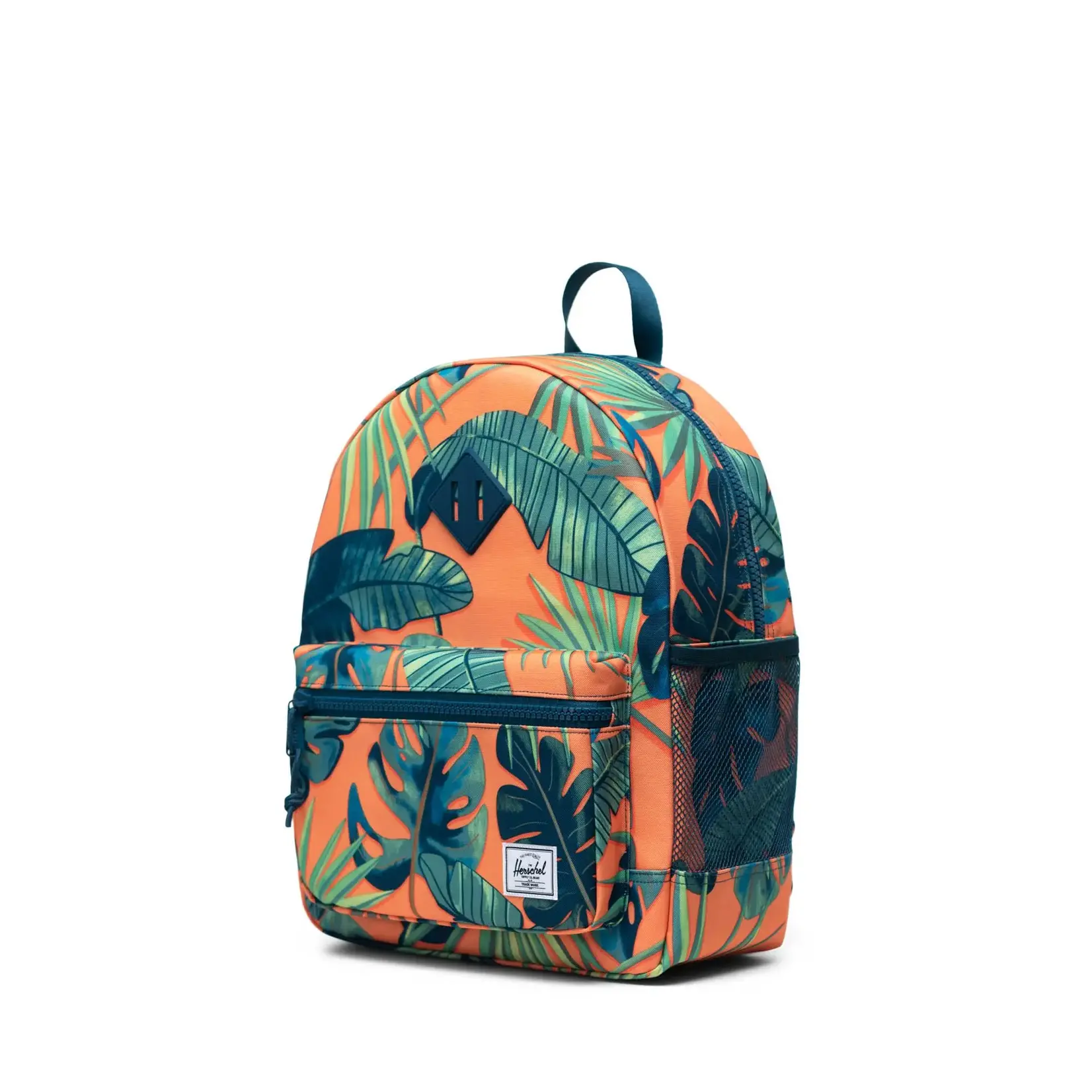 Herschel Herschel Heritage Youth Backpack Tangerine Palm Leaves