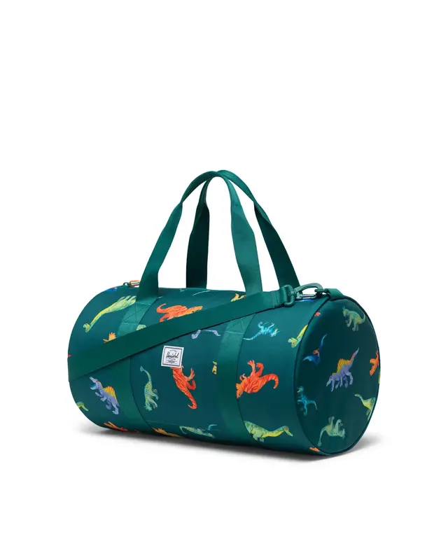 Herschel Herschel Classic Little Duffle Aventurine Watercolour Dinos