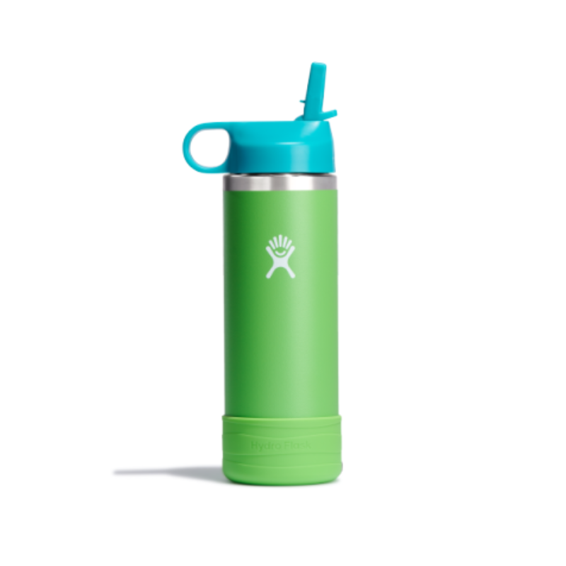 Hydro Flask Hydro Flask Kids Wide Mouth Straw Grass 18oz