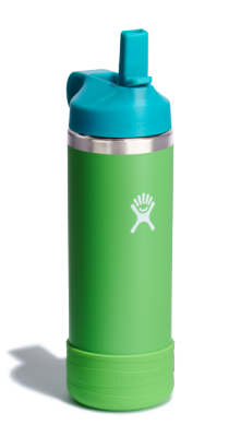 Hydro Flask Hydro Flask Kids Wide Mouth Straw Grass 18oz