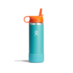 Hydro Flask Hydro Flask Kids Wide Mouth Straw Seaspray 18oz