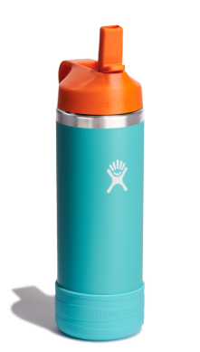 Hydro Flask Hydro Flask Kids Wide Mouth Straw Seaspray 18oz