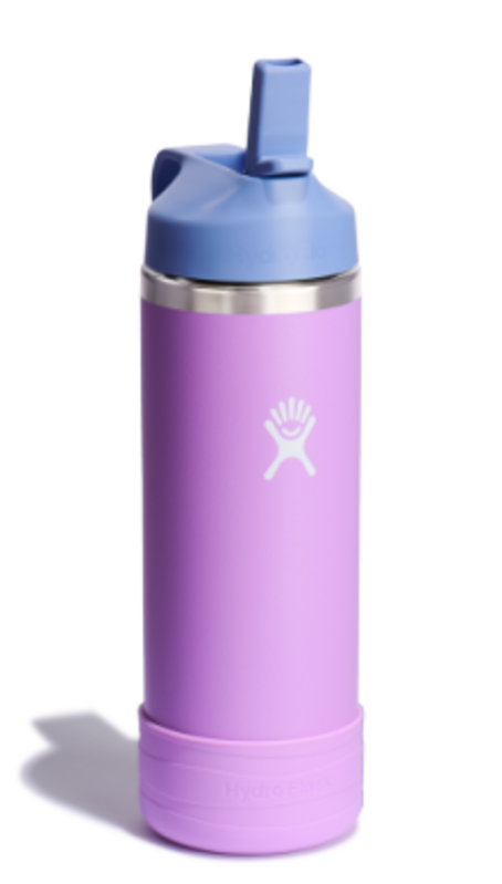 Hydro Flask Hydro Flask Kids Wide Mouth Straw Anemone 18oz