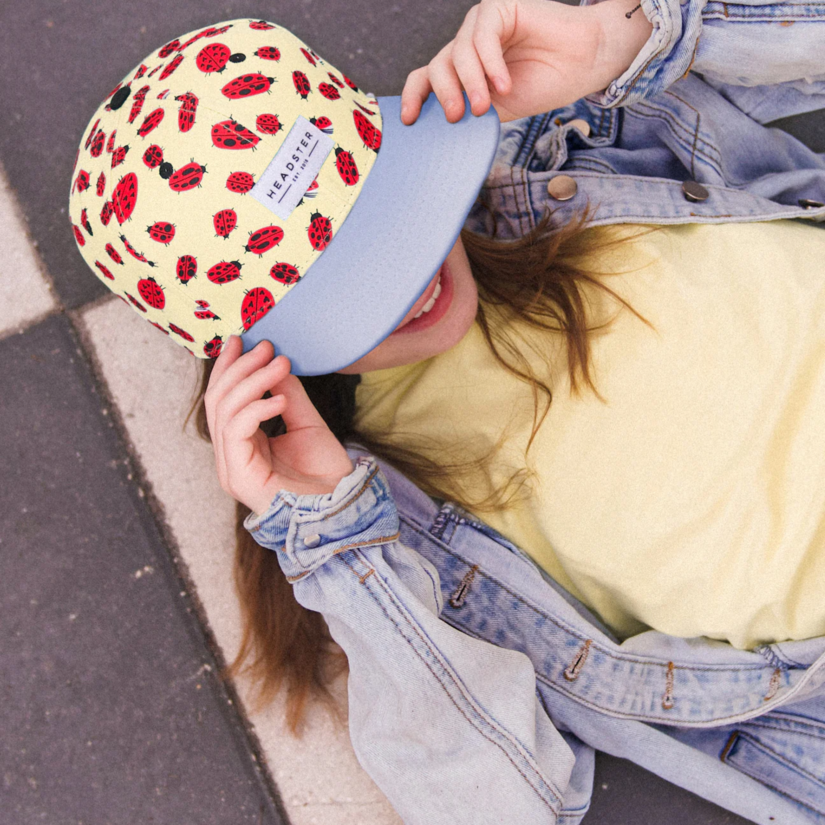 Headster Headster Snapback Cap Lady Pastel Yellow