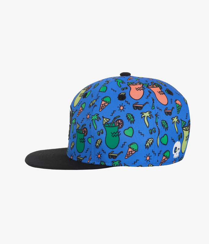 Headster Headster Snapback Cap Summer Crush Salty Blue