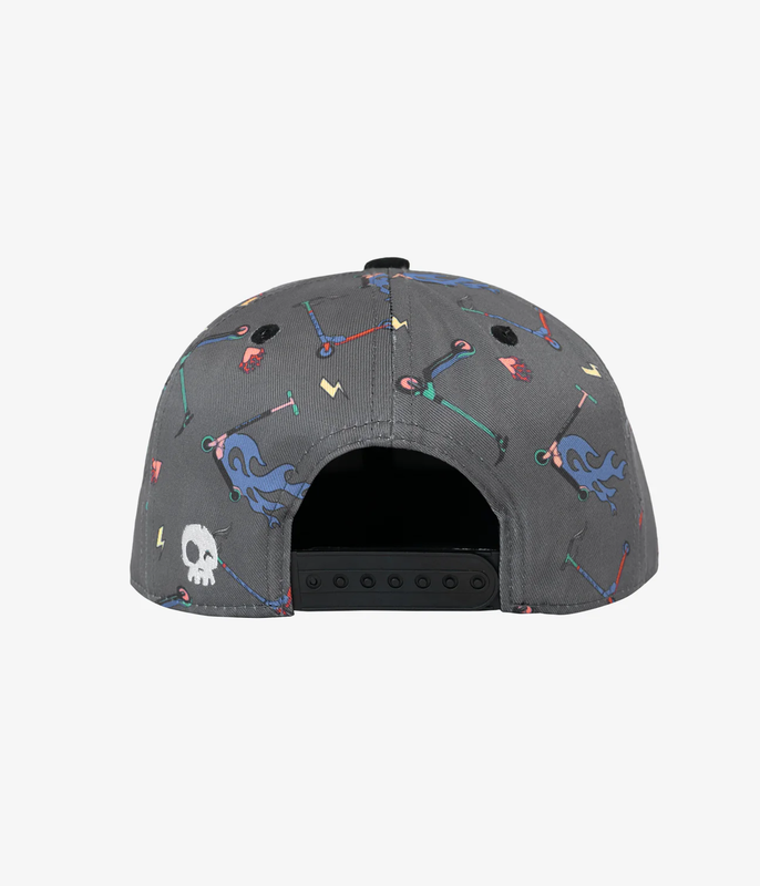 Headster Headster Snapback Cap Fast Track Charcoal