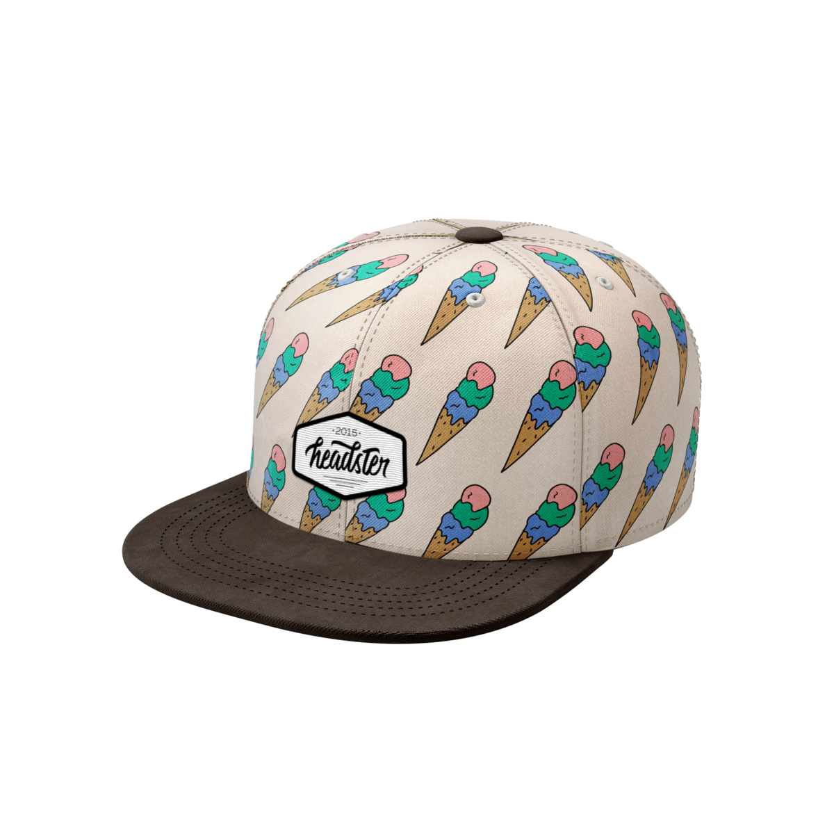 Headster Headster Snapback Cap Stay Chill Pale Beige