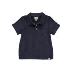 Me & Henry Me & Henry Watergate Terry Towelling Polo Navy