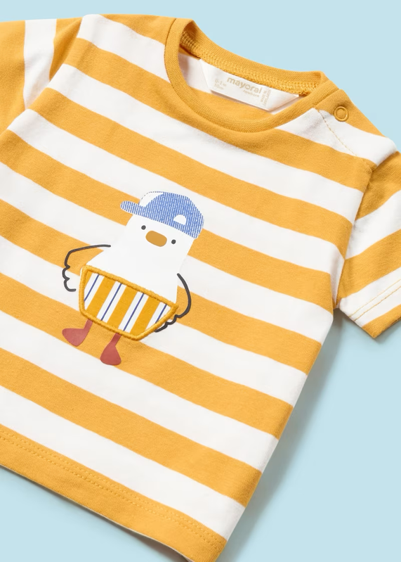 Mayoral Mayoral Tshirt Ducky Corn Yellow