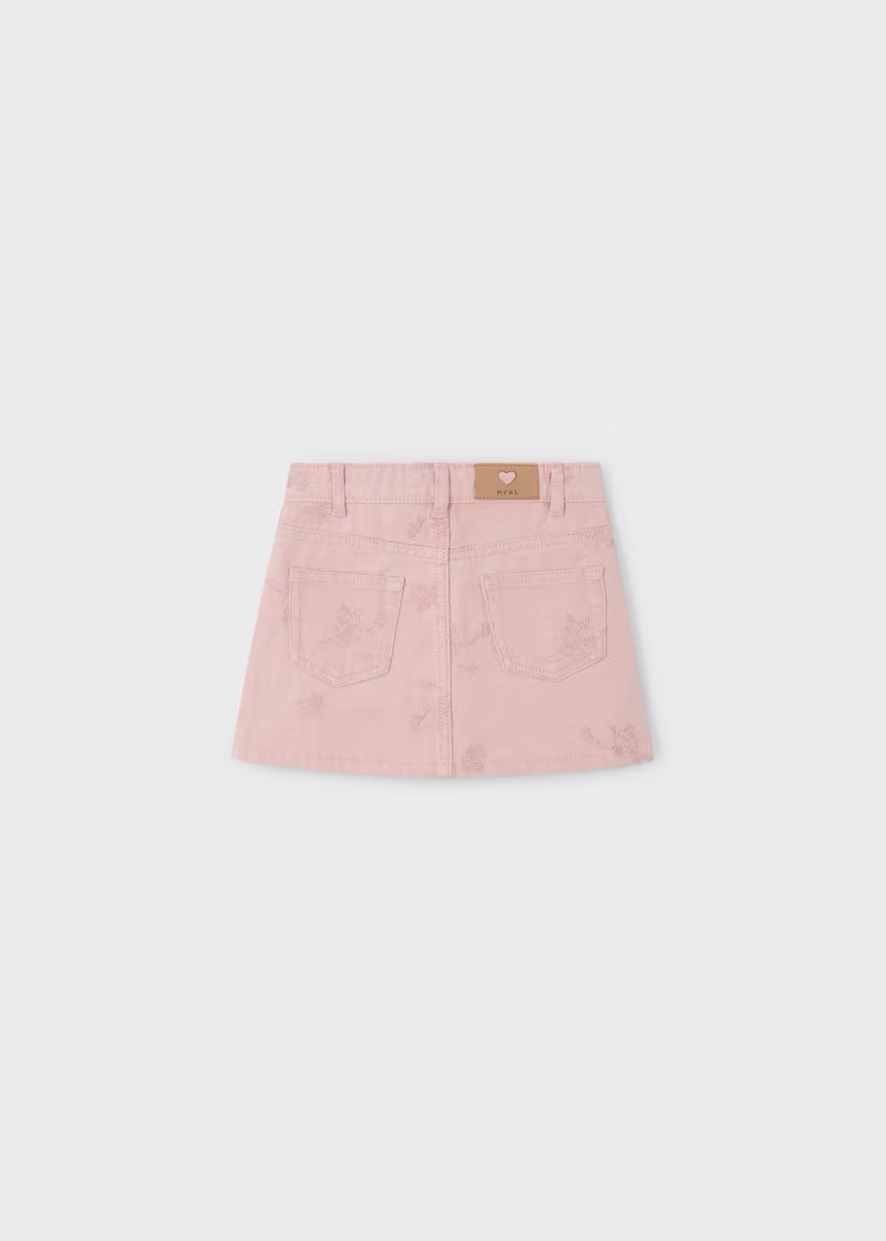 Mayoral Mayoral Skirt AOP Floral Blush/Pink