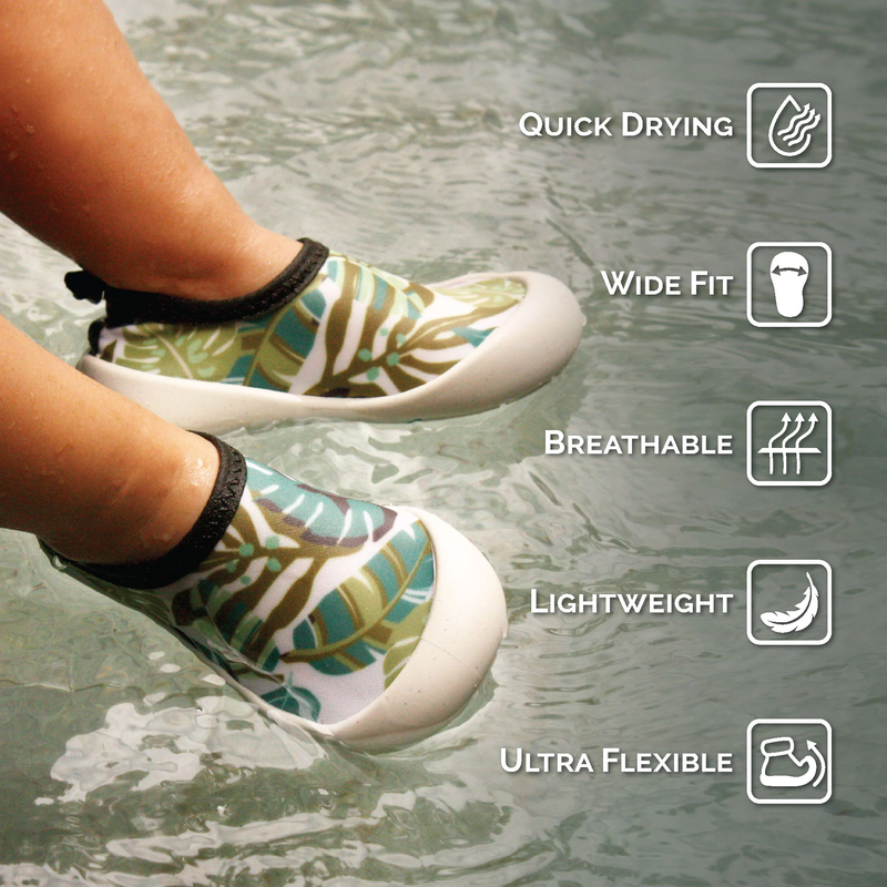 Jan & Jul Jan & Jul Water Play Shoes Blue Whale