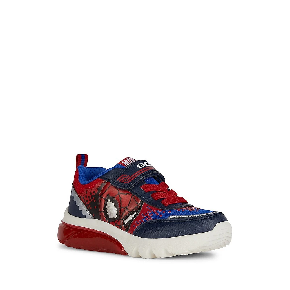 Geox Geox Ciberdron Sneaker Spiderman Navy/Red