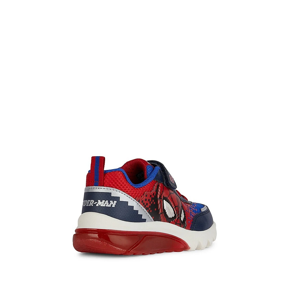 Geox Geox Ciberdron Sneaker Spiderman Navy/Red