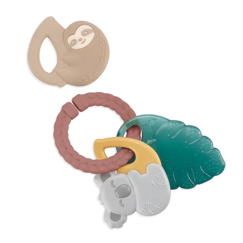 Itzy Ritzy Itzy Ritzy Tropical Keys Texture Ring with Teether/Rattle