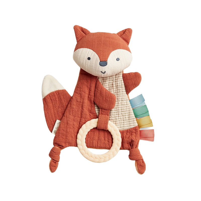 Itzy Ritzy Itzy Ritzy Bitzy Crinkle Fox Sensory/Teether