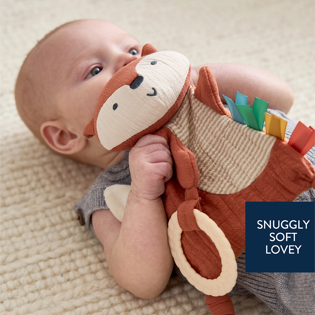 Itzy Ritzy Itzy Ritzy Bitzy Crinkle Sensory/Teether Fox